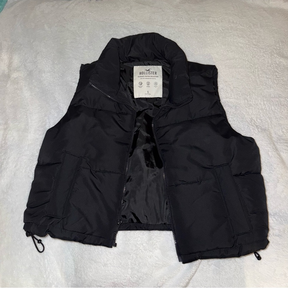 Hollister Black Puffer Jacket